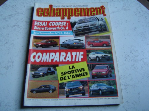 Echappement 218 d86 - , sierra