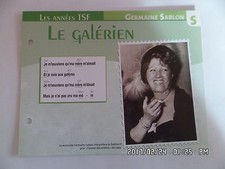 CARTE FICHE PLAISIR DE CHANTER