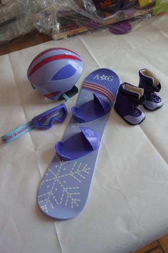 American girl snowboard - girl.,