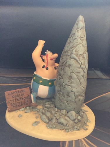Obelix travail figurine - obelix, au
