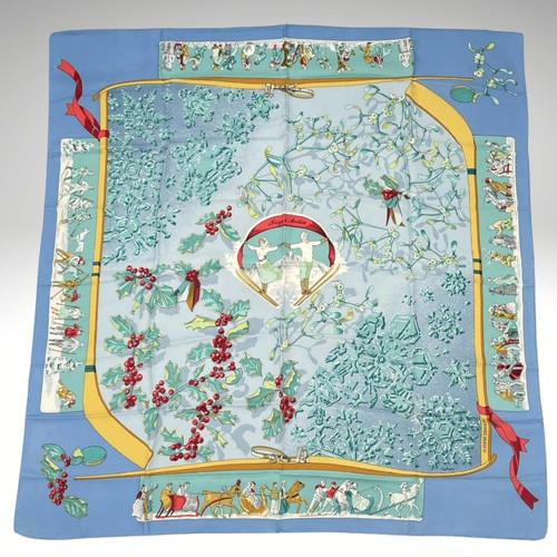 Hermes carre 35in neige - 35in,