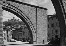 ITALIE ASSISE LA ROCCA VUE DE SAINTE CLAIRE