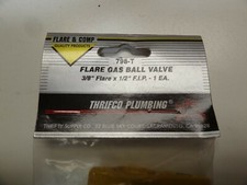 flare gas ball valve 3/8" inch