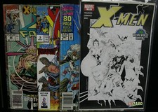 5 VINTAGE X-MEN COMIC BOOKS