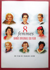 "8 FEMMES - B.O." PLAN MEDIA / PRESS KIT - CATHERINE DENEUVE - DANIELLE DARRIEUX