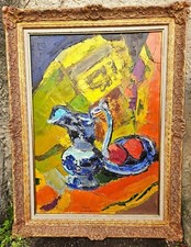 Le broc bleu par Pierre