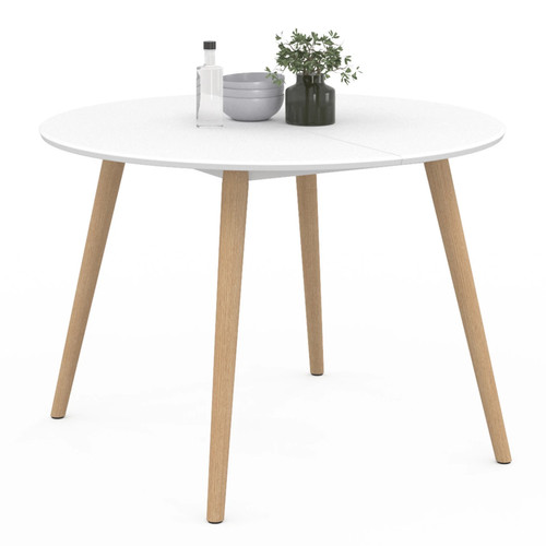 Table manger fixe ronde - table, à