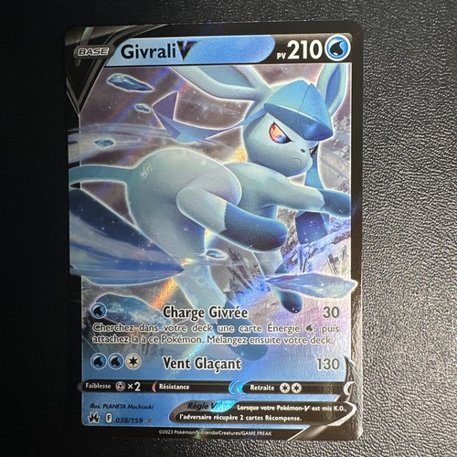 Carte pokémon givrali - givrali, v