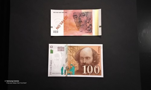 Billet banque 100fr - billet,