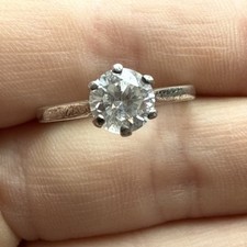 Ancienne Bague En Argent