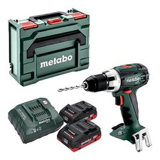 Perceuse visseuse BS 18V - METABO - avec 2 batteries 18V 4,0 Ah - chargeur -