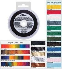 BIAIS CLOVER à quilter thermocollant 5 ou 10 mètres en 6mm  pour patchwork