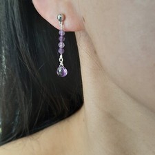 boucles d'oreilles clous en
