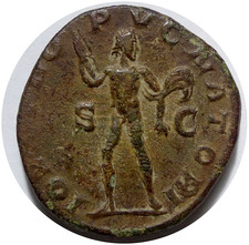 ALEXANDRE SÉVÈRE - Sesterce - IOVI PROPVGNATORI +231 Rome RIC.628