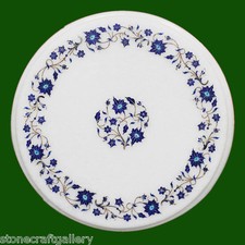 12 " Marbre Rond Nappe Floral