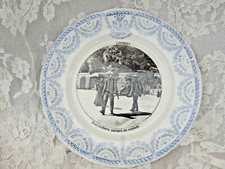 Assiette Parlante faience