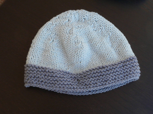 Bonnet tricot naissance - bonnet,