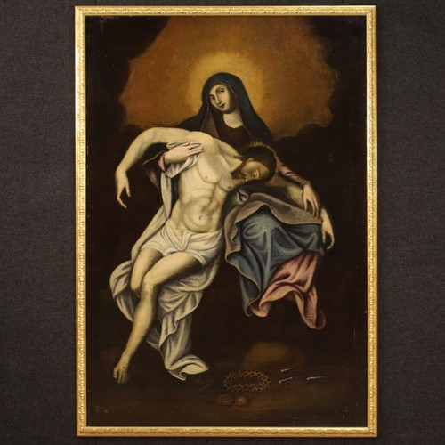 Tableau religieux pitié - tableau,