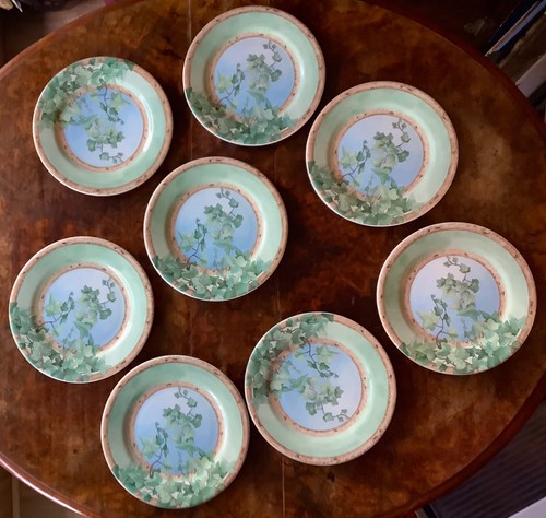 Assiettes dessert faience - 8, en