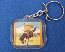 Porte-clés - CHOUCHOU " RODEO " -  MASCOTTE de SALUT LES COPAINS - d'après FIX