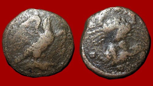 Monnaie grecque agrigente - monnaie,