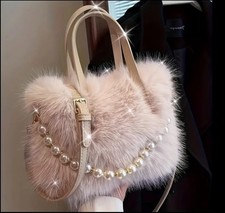 ✅sac à main en fourrure