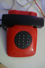 TELEPHONE rouge et noir  VINTAGE  rare