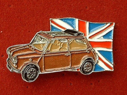 Pin mini british - mini, open
