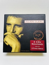 Coffret 4 cd Integrale Julien Clerc 83-92