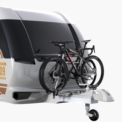 Porte vélos flèche caravane - flèche,