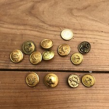 bouton vintage N202 ancre