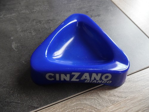 Ancien cendrier cinzano - ancien, bianco