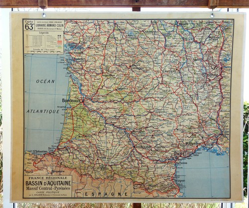 Ancien carte géographie - ancien,