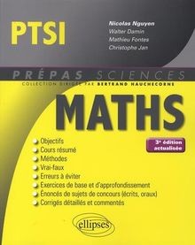 Maths ptsi nicolas nguyen - ptsi,