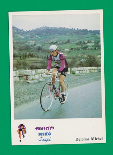 Cyclisme carte cycliste - carte,