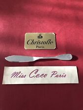 COUTEAU POISSON CHRISTOFLE