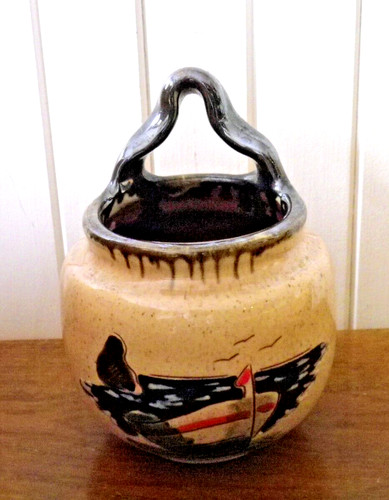 Pot sel mural poterie - à,