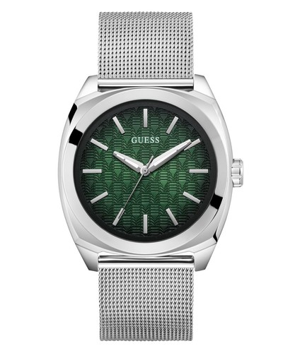 Guess montre argent analogique - montre,