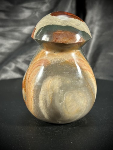 Polychrome jasper mushie - 3.85",