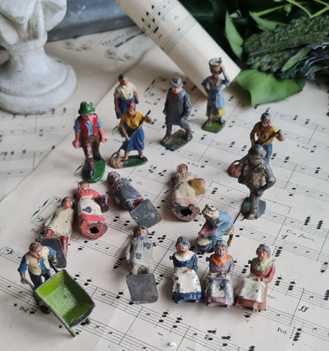 Ancien lot fermiers - ancien,
