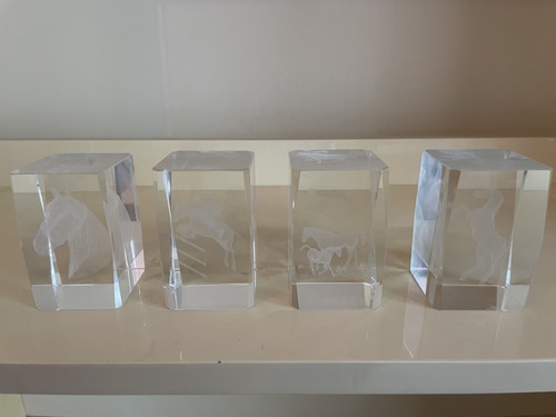 Lot blocs cristal 3d - 4,