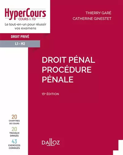 Droit pénal procédure - droit,