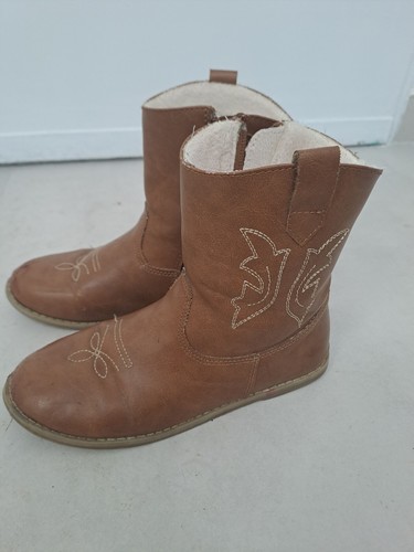 Santiags fille camel friboo - fille,