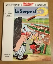 BD --ASTERIX LA SERPE D'OR Dépôt legal 3ème trimestre- 1963 DARGAUD SA Editeur