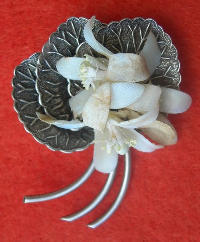 Vintage mariage broche - mariage, fleuri