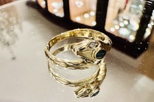 Bague Serpent Or 18Kt 750 Avec