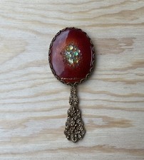 Magnifique Miroir En Émaux De