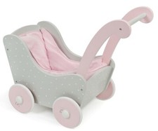 Landau en bois poupée - Dim