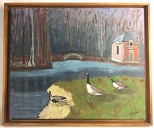 LEFRANC - PEINTURE NAIVE -