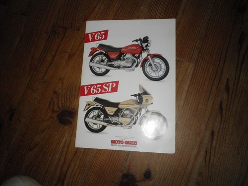 Moto guzzi v65 brochure - guzzi,